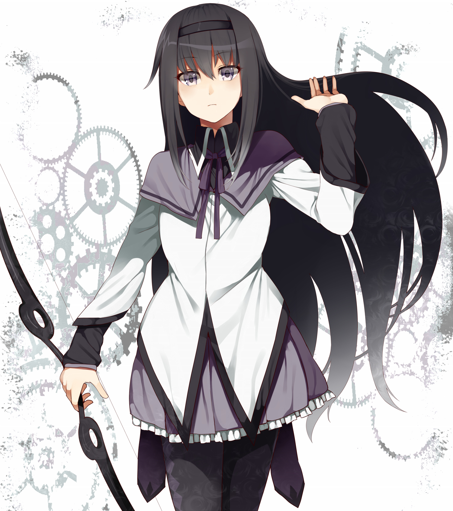 yande.re 173345 akemi_homura pantyhose puella_magi_madoka_magica rby seifuku.jpg