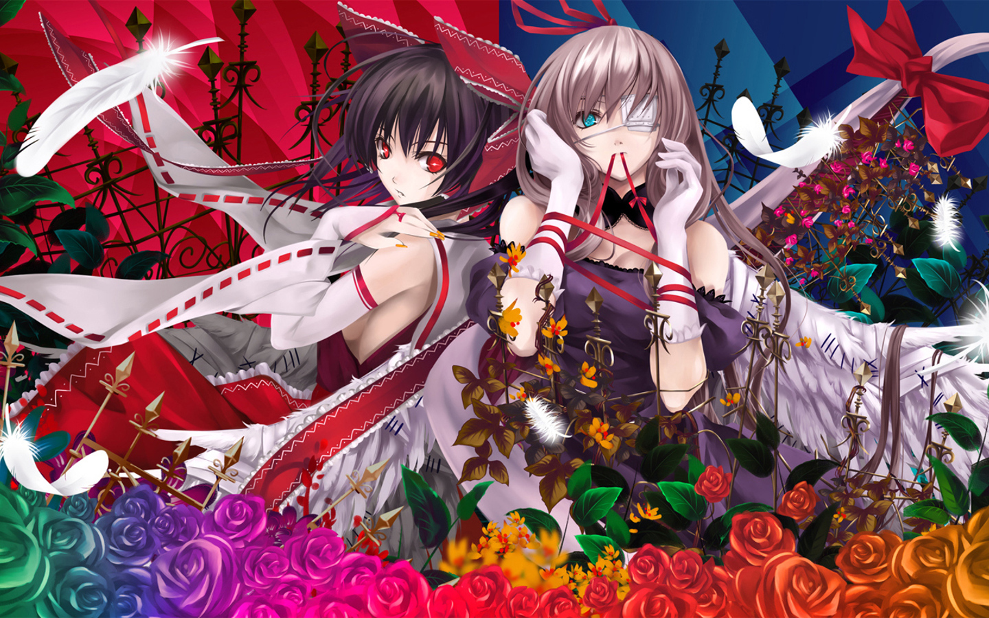 yande.re 9197 cradle hakurei_reimu misaki_kurehito touhou wallpaper yakumo_yukari.jpg