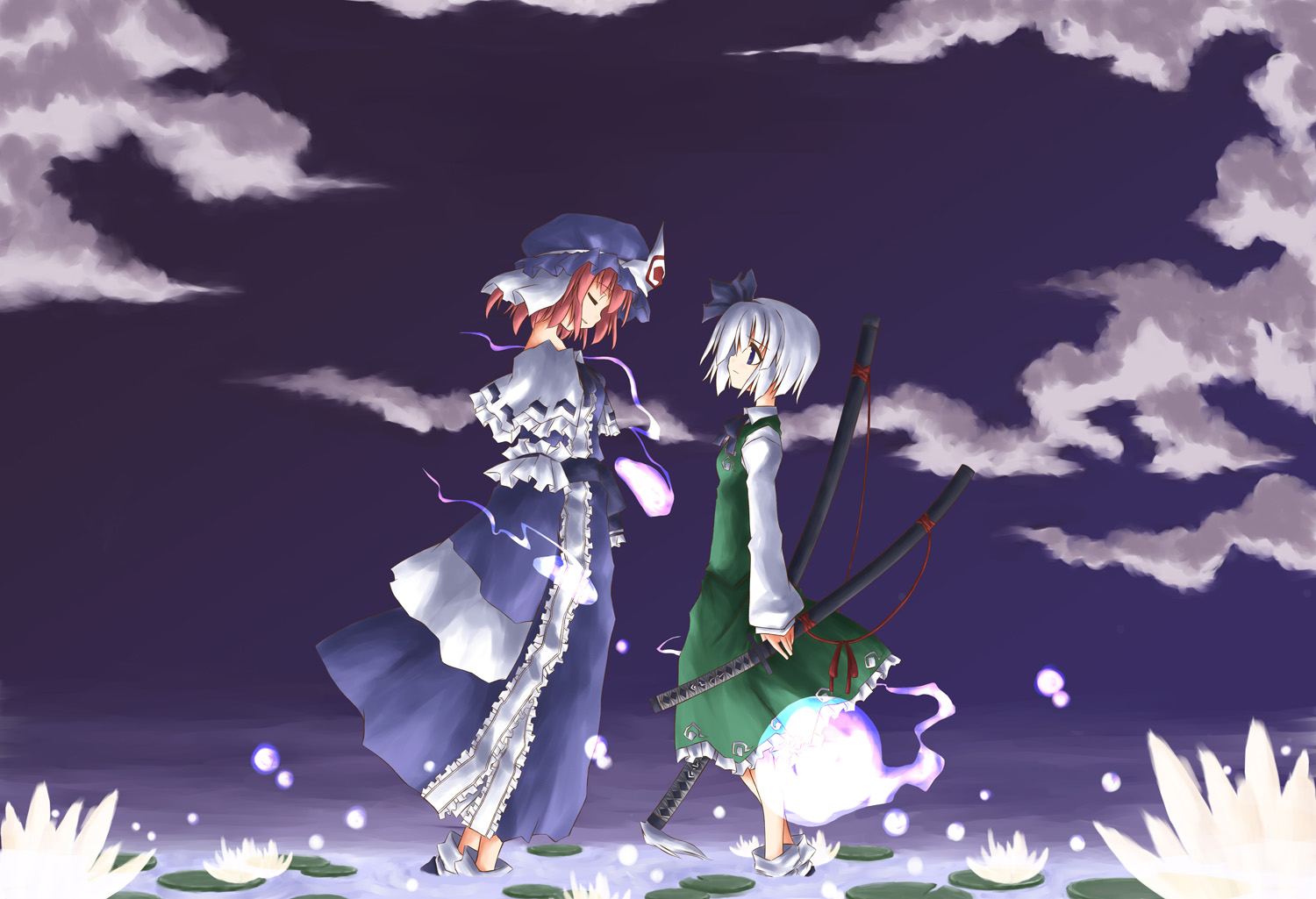 yande.re 74642 konpaku_youmu saigyouji_yuyuko tagme touhou wallpaper.jpg