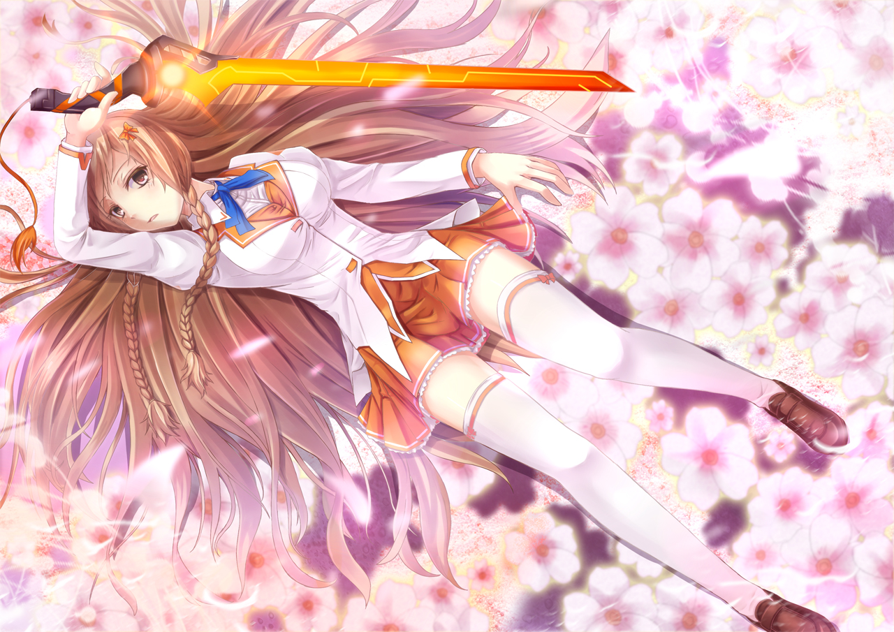 yande.re 227851 culture_japan seifuku sen_kagura suenaga_mirai sword thighhighs.jpg