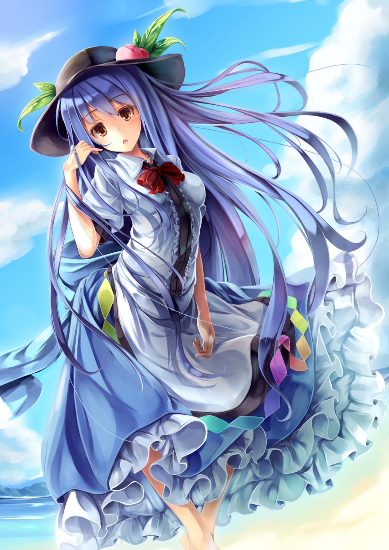 yande.re 227908 dress fal_maro hinanawi_tenshi touhou.jpg