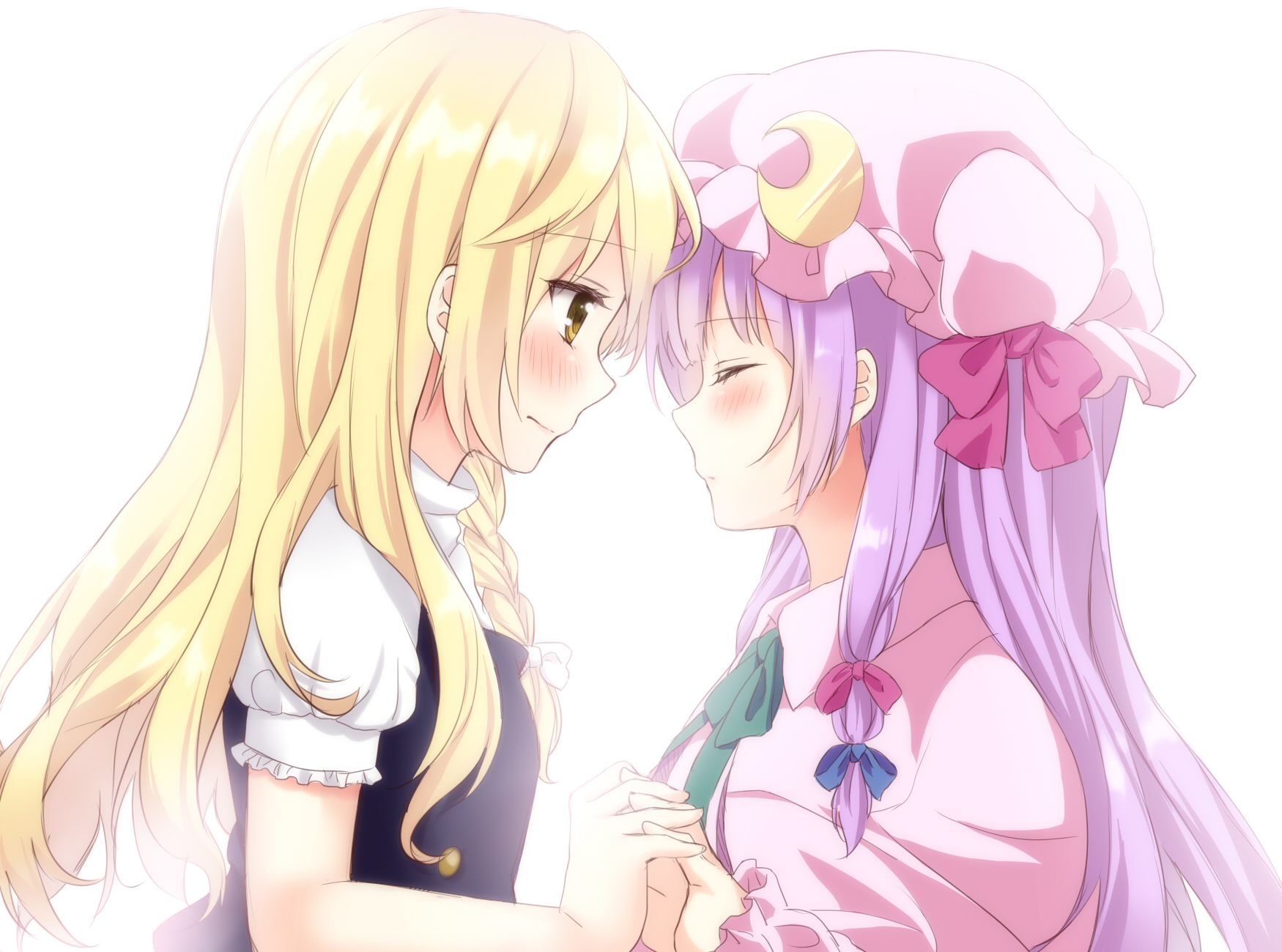 yande.re 229652 etou kirisame_marisa patchouli_knowledge touhou yuri.jpg