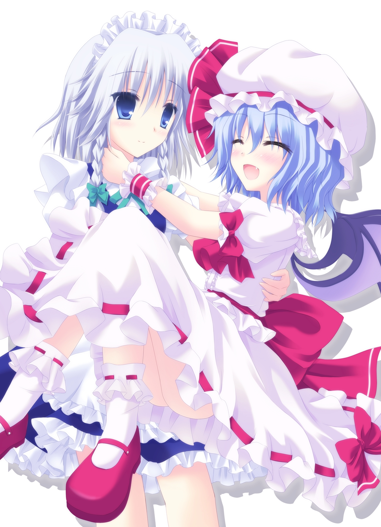 yande.re 166010 izayoi_sakuya remilia_scarlet shimotsuki_keisuke touhou wings.jpg