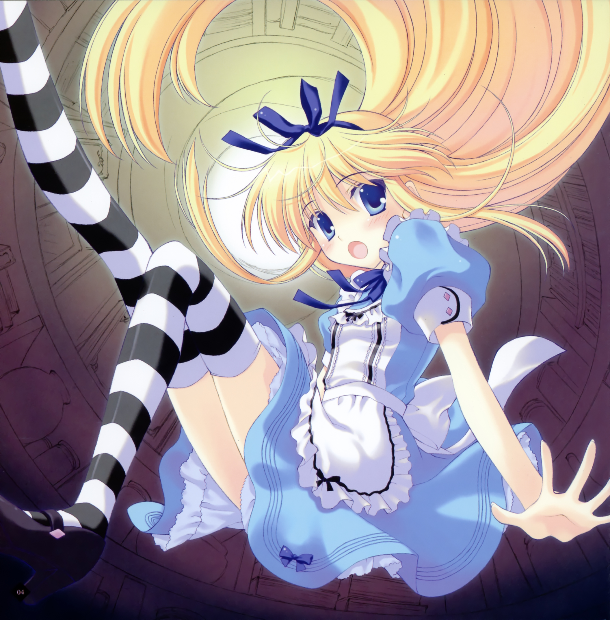 yande.re 140872 alice alice_in_wonderland dress ice_&_choco nanao_naru thighhighs.jpg