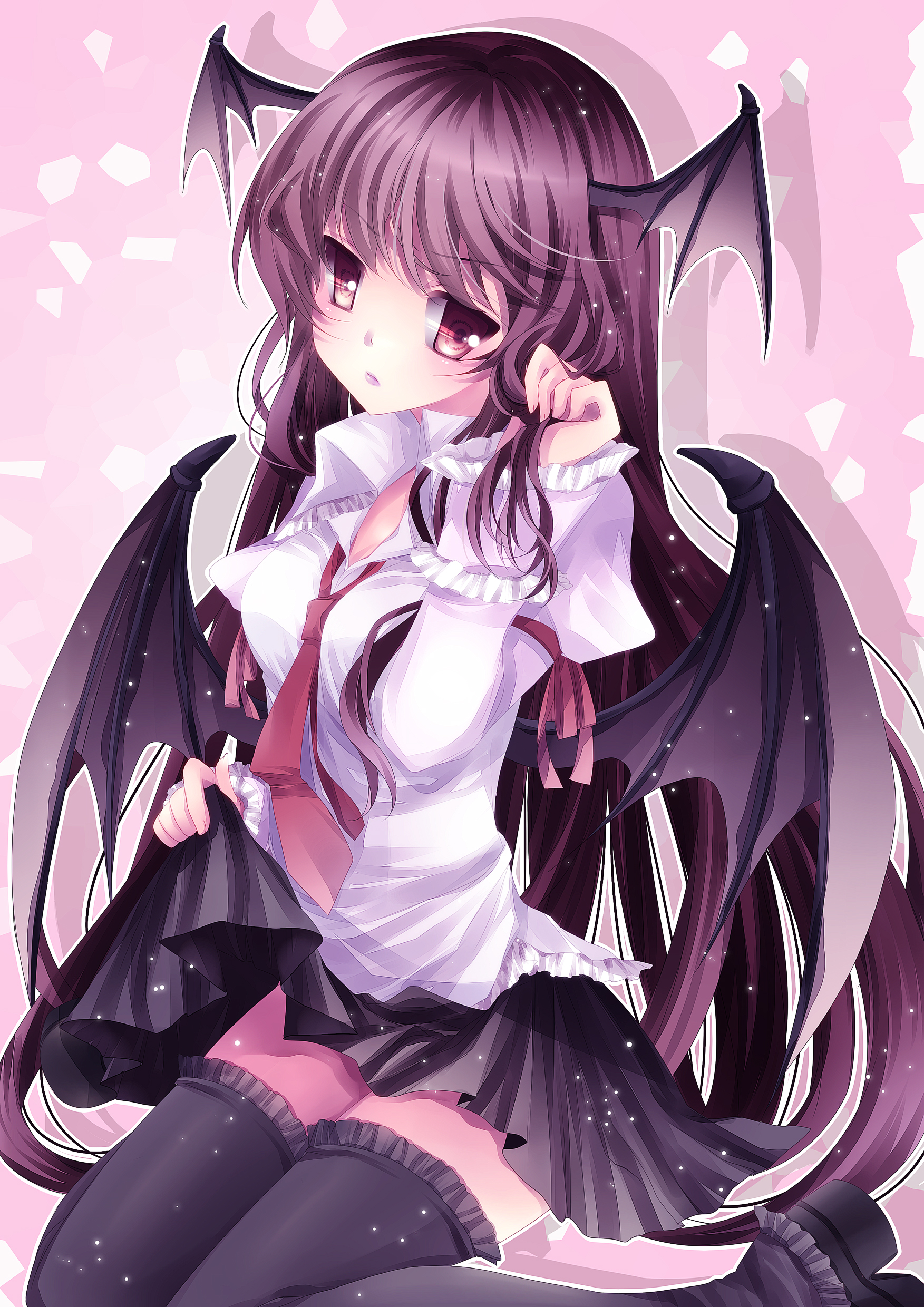 yande.re 169335 koakuma mikazuki_sara thighhighs touhou wings.jpg